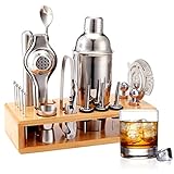 Mixology Bartender Kit: 20-Piece Bar Tool Set with