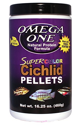 Omega One Super Color Cichlid Small Pellets 16.25oz