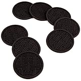 Zenware Non Slip Silicone Drink Coaster Set – Set of 8