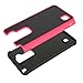 LG Stylo 2 Case, LK [Shock Absorption] Drop Protection Hybrid Dual Layer Armor Defender Protective Case Cover for LG Stylo 2 (Hot Pink)