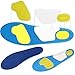 Shoe Insoles and Arch Support Sport Inserts For Shock Absorption and Cushioning , HLYOON shoe inserts Size 9 - 14