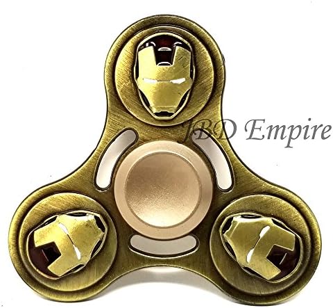 JBD Iron Man , Anti-Anxiety Fidget Spinner Toy Helps Focusings EDC Focus Toy for Kids &amp; Adults - Stress Reducer Reliever ADHD Anxiety and Boredom