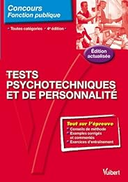 Tests psychotechniques et de personnalité