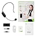SHIDU U8 Wireless Microphone Headset Adopts Advanced UHF Technology, Headset and Handheld 2 in 1 for Voice Amplifier, Computer, Speaker