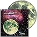Moon Wall Decal, H2MTOOL 30cm Glow Moon Stickers for Kids Rooms Nursery Decor (Green, 30 cm / 11.8”)