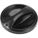 uxcell Timer Knobs Range Replacement Knobs D Shape Shaft Round 4x6mm | Time Control Knob for Electronic Microwave Oven Cooker
