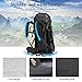 NACATIN Internal Frame 70L Backpack Water-Resistant Hiking Daypack Backpacks