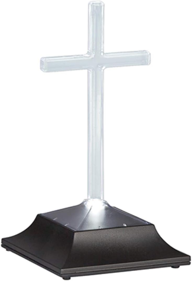 Religious Solar Remembrance Cemetery Cross Grave Memorial