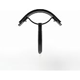 MPMH Premium Plastic Sweat Scraper for Horse, Horse Sweat Scraper Brush Ergonomic Effective Handheld Soft Grip Plastic Rubber (Black)