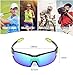 GIEADUN Polarized Cycling Sports Glasses 4 lenses Outdoor Running Sunglasses for Baseball Volleyball Baseball Driving Fishing