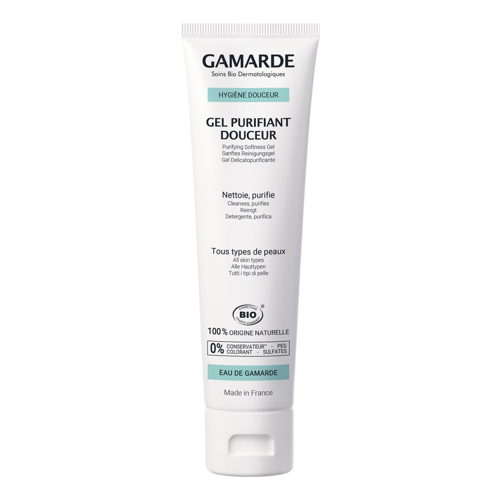 Purifying Softness Gel by Gamarde for Women - 3.38 oz Gel