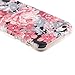 uCOLOR Vintage Floral for iPhone SE 5S 5 Protective case Hard PC + Soft TPU Tough Case for iPhone SE 5S 5