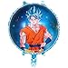 Dragon Ball Z Balloons (2 Pack), Birthday Celebration DragonballZ Balloon Set, Double Sided DBZ Goku Gohan Character Party Decorations - By Ultra Rare