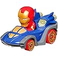 Hot Wheels RacerVerse Die-Cast Vehicle with Iron Man Driver 1:64 Scale