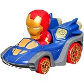Hot Wheels RacerVerse Die-Cast Vehicle with Iron Man Driver 1:64 Scale