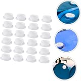 iplusmile 20pcs Chemical Barrel Screw Cap Water Bucket Cover Plastic Splash Lids view 6