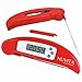 Nuvita Instant Read Digital Cooking Thermometer - Red