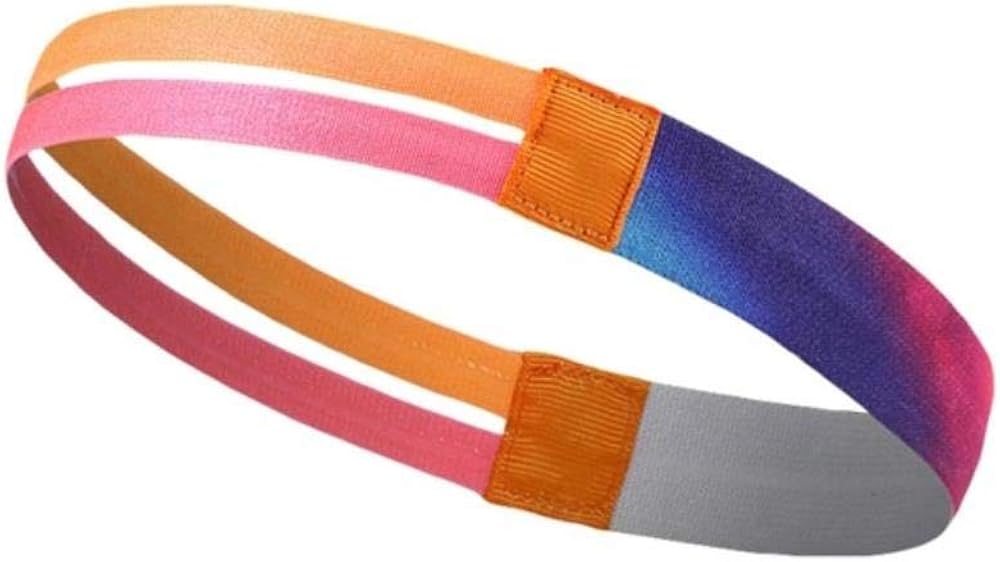 Bandana De Yoga De 5.5 In De Ancho Para Mujer, De Carede Con Estampado De Flores Boho, Bandas Antideslizantes Para Correr, Hacer Ejercicio, Voleibol, Yoga O Moda, Paquete De 6