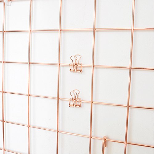 AceList 10 PCS Binder Wire Clips Paper Clamp Photo Picture Postcard Artwork Dorm Décor Wall Grid Accessory - Thumbnail 7