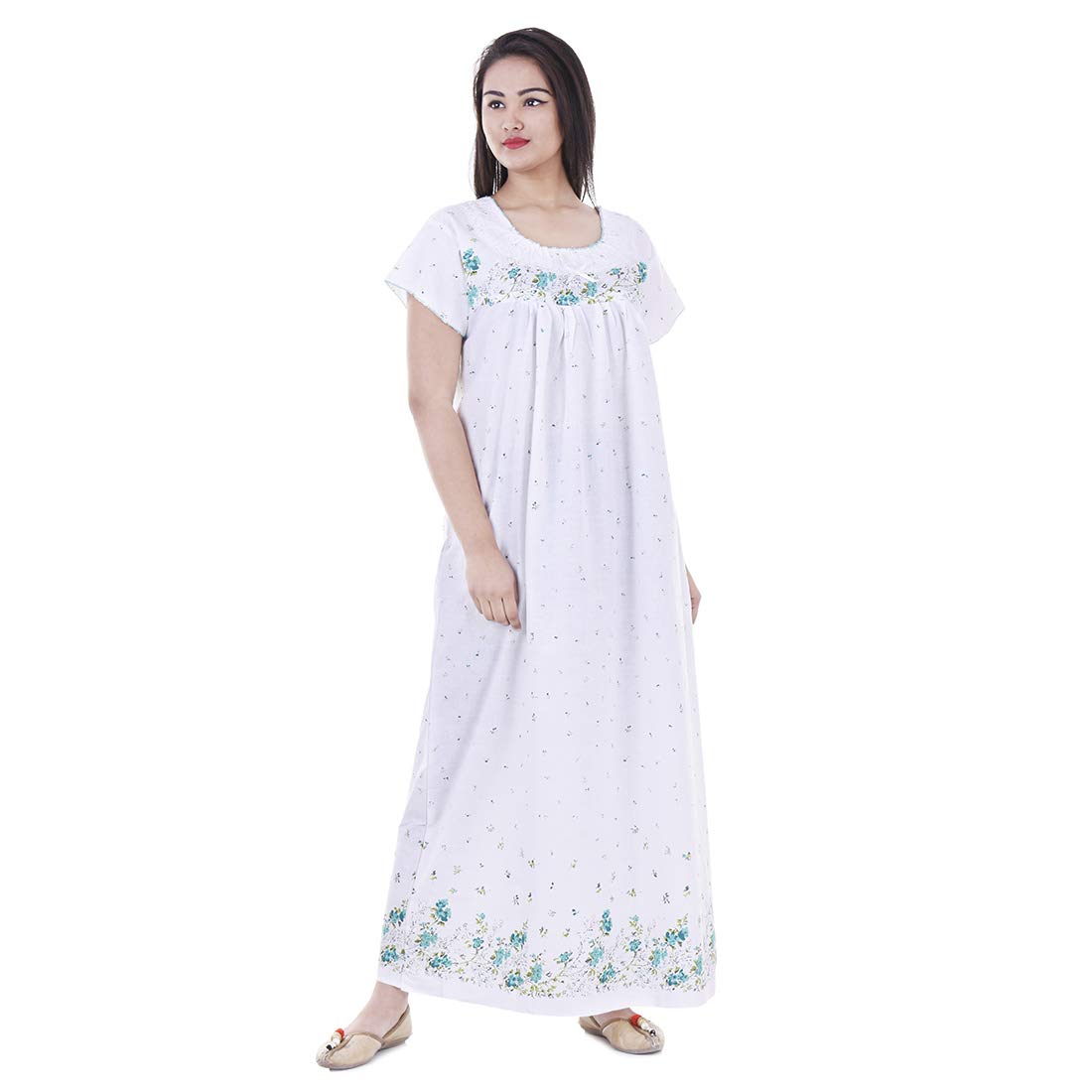 nighty gown cotton