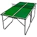 Franklin Sports Mid Size Table Tennis Table - Ideal for Smaller Spaces - Space Saving Design