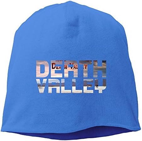 Caryonom Adult Death Valley Beanies Skull Ski Cap Hat RoyalBlue