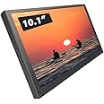 LESOWN HDMI 10 inch IPS Portable Monitor - 1024x600 Resolution, Metal Shell, Mini Monitor for PC Laptop Raspberry Pi 4 3
