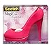 Scotch Shoe Tape Dispenser with 3/4 x 350 Inches Roll Magic Tape, Honeysuckle (C30SHOEH)