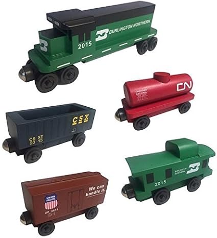 burlington northern train set