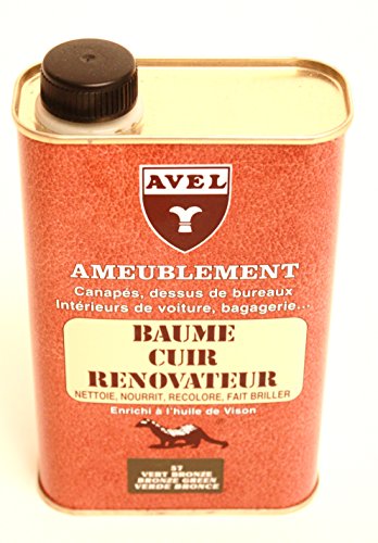 Avel Renovator Liquid Balm for Leather 500ml (Bronze Green)