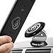 Magnetic phone car mount Suitable For All Phone Sizes, GPS or Light Tablets - Fits Any Vehicle - Universal Design (Silver)