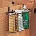 iDesign Axis Steel Over-the-Cabinet Storage Basket - 5