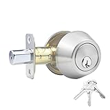 Comfhouse 1 Side Keyed Deadbolt Lock,Single