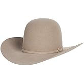 NRS American Hat Company 40x Natural 4/4" Brim Felt Cowboy Hat 63/4