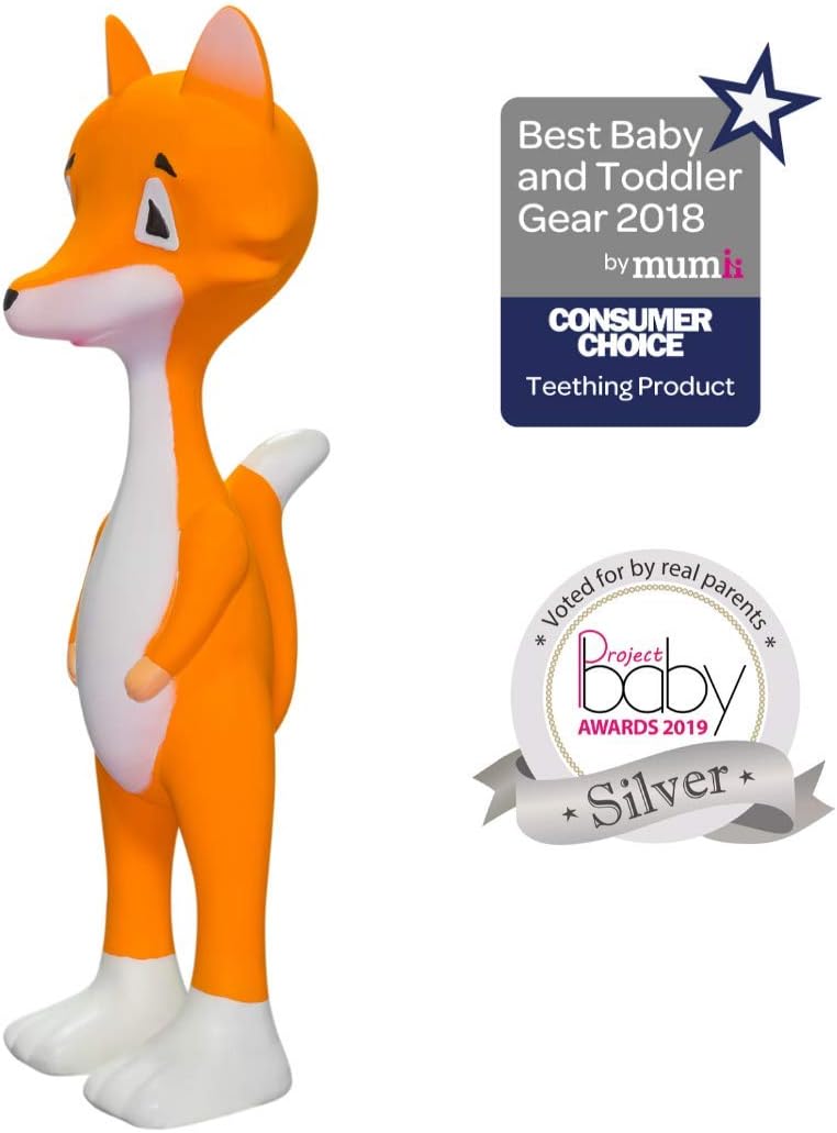 ethan the fox teething toy