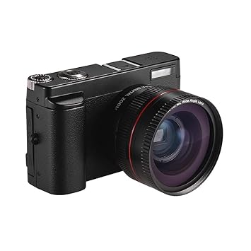 TPOTOO Cámara Digital portátil Full HD 1080P 24MP DC con Pantalla ...