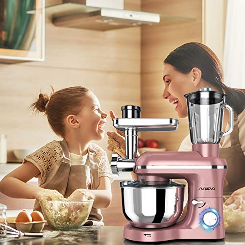 Nurxiovo Pro 3 in 1 Stand mixer Electric 850W Kitchen Food Mixer with 6