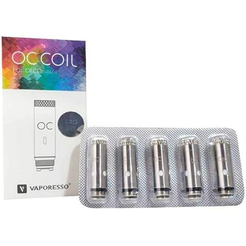 Authentic Orca Solo OC Coils (5-Pack) Clapton 1.3 ohms
