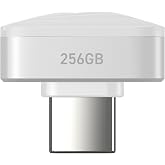 SUNEAST Portable SSD Nano &ndash; 256GB, Ultra-Compact USB-C 3.2, External Solid State Drive | Read up to 450 MB/s, Write up to 400 MB/s, exFAT, 2.8 g, Works with iOS, Windows, macOS, Linux, Android