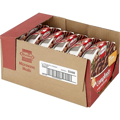 HORMEL COMPLEATS CHILI WITH BEANS MICROWAVE TRAY, 10 OUNCES