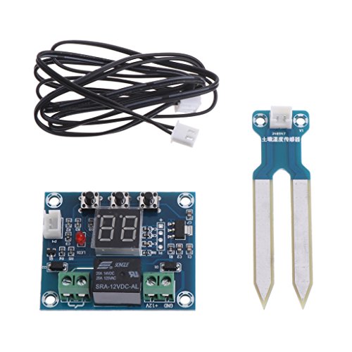 Qisuw 12V Soil Humidity Sensor Automatic Watering Controller Irrigation System Module - Thumbnail 3