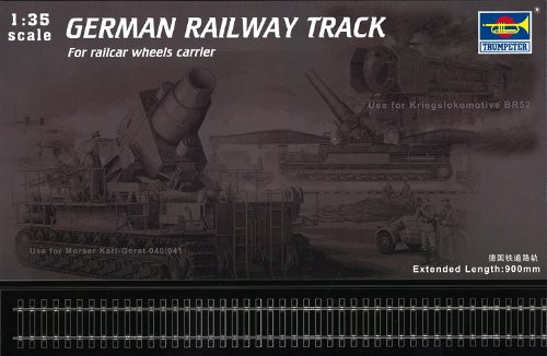 Trumpeter 1/35 German Railway Track Set (36