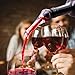 Wine Aerator, McoMce Delicate Aerator Wine Tasted Delicious, Wine Aerator for Wine Bottle Pourer, Premium Wine Air Aerator (Stainless Steel/Clear), Non-Missable Wine Areators - Gift Box Included