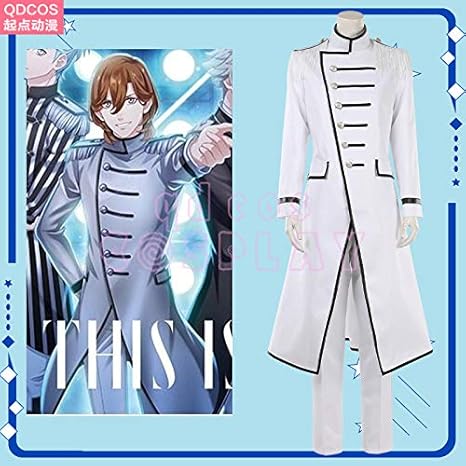 Amazon 実物撮影超原版 うたの プリンスさまっ うたプリ 寿嶺二 コスプレ衣装コスプレ衣装 仮装 イベント ハロウィン 学園祭 ステージ 男性 L コスプレ 仮装 通販
