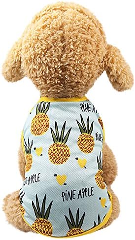 Malloom Dog Vests Pet Dog Clothes Dog Shirts and Tshirts Pet Dog Clothes Costume Cat Pet Clothes Apparel Vest Clothes for Small/Medium/Large Puppy Chihuahua/Yorkie/Teddy/Pomeranian
