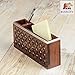 Rusticity Wooden Desk Organizer with Paper and Pen Sections | Handmade |
