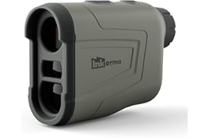 Inkerma 1000m Hunting&Golf Rangefinder with Slope, Rechargeable,6X,Laser Range Finder with Flag Pole Locking Vibration,Angle/