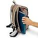 GOgroove Full-size DSLR Camera Backpack Case (Tan) for Photography and Laptop Travel Use w/Accessory Storage Room , Tripod Holder & Weatherproof Rain Cover for Sony a6000 , Canon EOS T6 , Nikon D5500