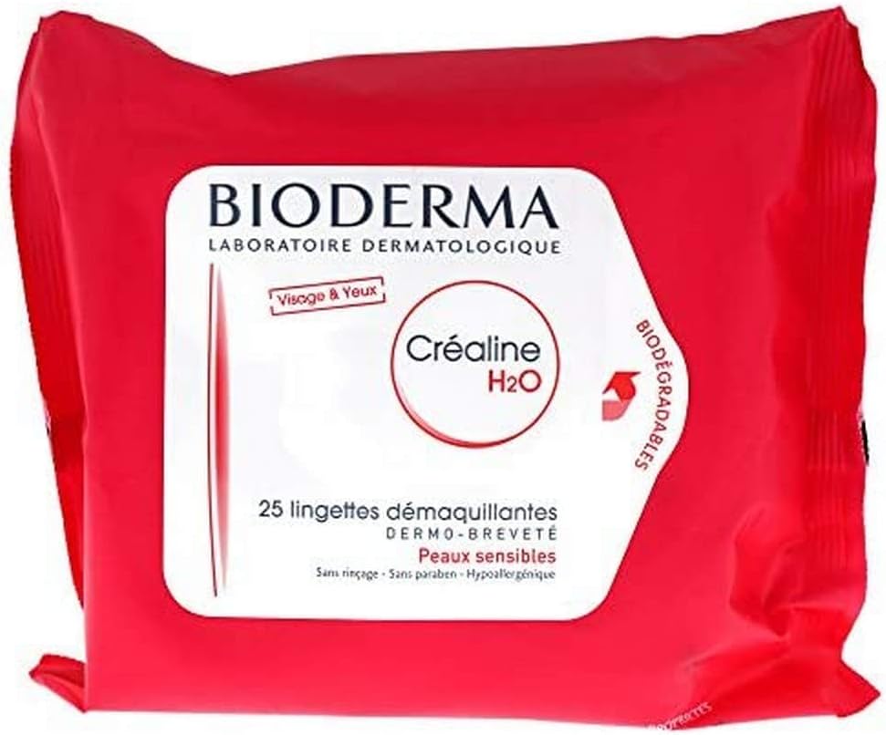 Bioderma Sensibio Up Removers 400g Face Cleansing Wipes Gentle Towelettes