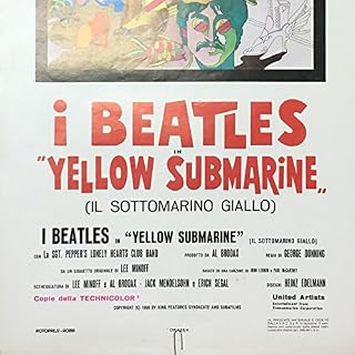 Poster Locandine originale Yellow Submarine The Beatles - 33 x 70 cm - 1969 – Image 3